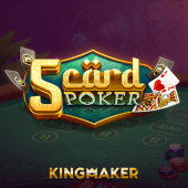 5 Card Poker hana online game cards icon